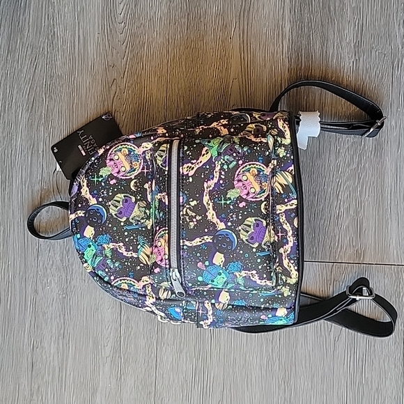 NWT Funko Pop Marvel Blacklight Neon Infinitity Saga Mini Backpack - Picture 2 of 10